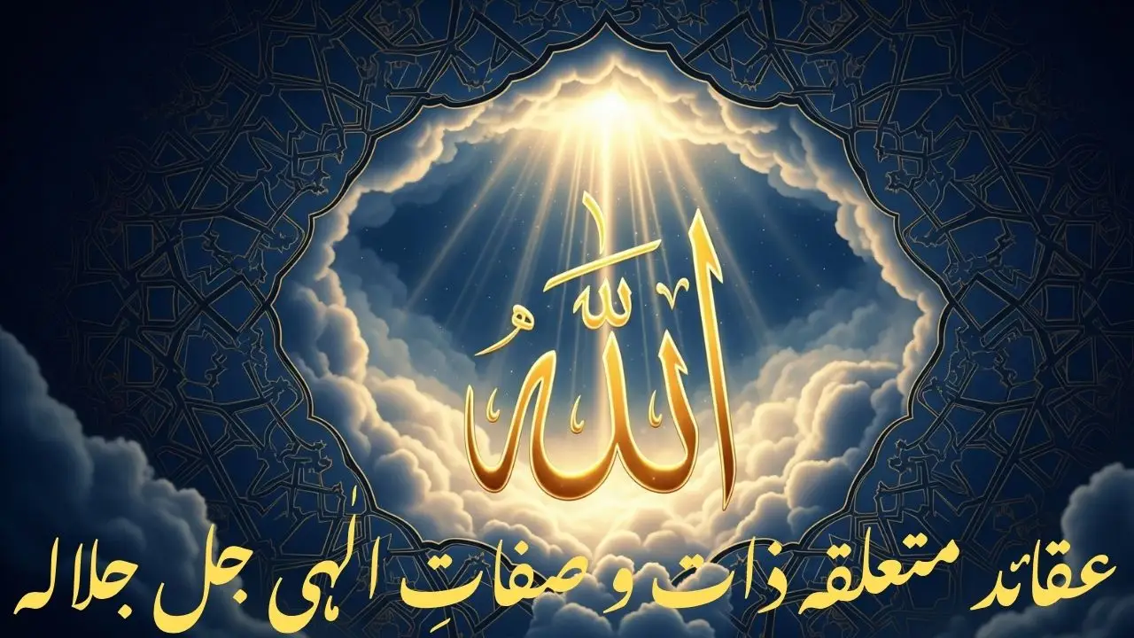 عقائد متعلقہ ذات و صفاتِ الٰہی جل جلالہ