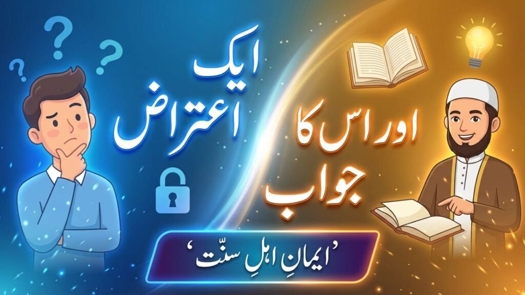 ایک اعتراض اور اس کا جواب