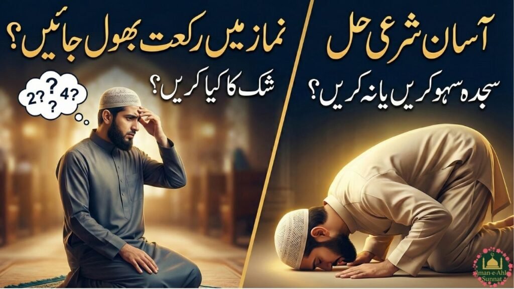 نماز کی رکعت بھول جانا