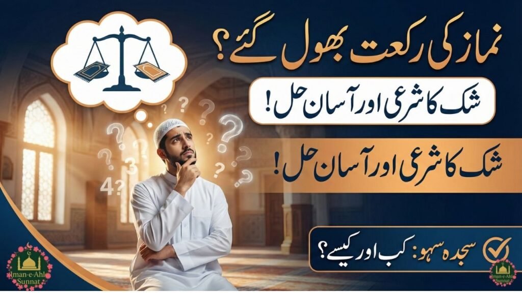 نماز کی رکعت بھول جانا